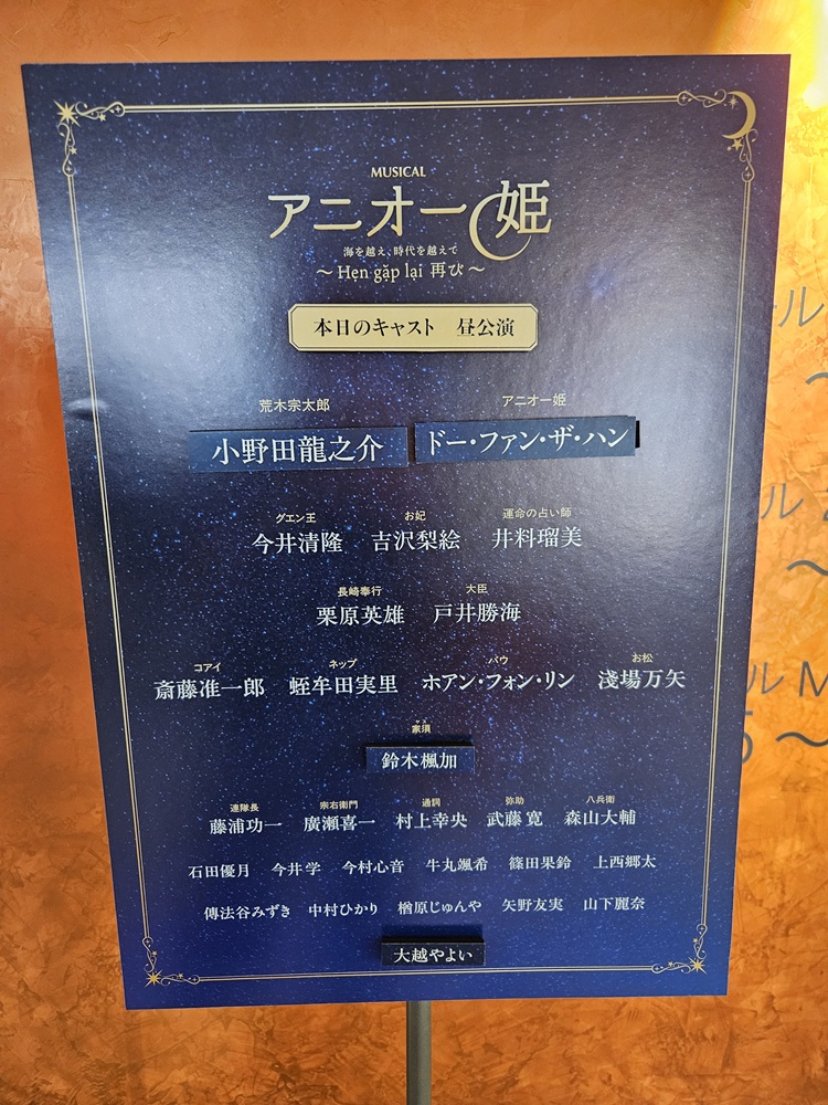 アニオー姫 キャスト